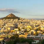 Athens and the Philopappos Hill | Photo taken by Dave H