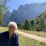 Hiking on the Vrsic Pass in the Julian Alps | Photo taken by Eva W