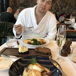 The food took 50 minutes...but they gave us 20% off for our wait! | Photo taken by John P