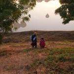 Balloons over Bagan | Photo taken by Koy T
