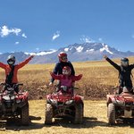 Off to Zona Arqueológica de Moray in style | Photo taken by Elisa M