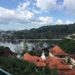 Kandy from our room @ Hotel Heaven Seven. | Photo taken by Sylvanna C