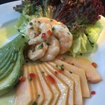 Tropical shrimp appetizer  | Photo taken by Filipinas C