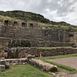 High above Cuzco - the water temple | Photo taken by Susan D