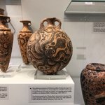 One of the octopus urns | Photo taken by Rebecca R