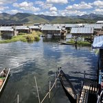 Local stilt village on the lake | Photo taken by Gregory R