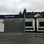 Arrived in great-grandparents' home town | Photo taken by Valerie M