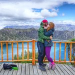 Proposal at Lake Quilotoa | Photo taken by Marsha S