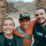 Catching a quick photo with Guido! | Photo taken by Savana H