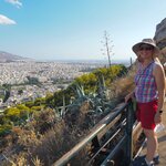 Athens from the Path to the Summit of Mt. Lycabettus | Photo taken by Tom B
