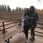 Trivento looking out over the grapes | Photo taken by Lauri F