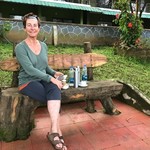 Relaxing at Elephant Pass retreat | Photo taken by Mary Kay S