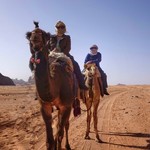 Camel ride/ Wadi Rum | Photo taken by Gerelyn G