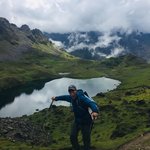 Still smiling, so we must be below 4000m haha | Photo taken by Matt M