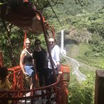 Harrowing journey to the waterfall | Photo taken by Sheila R