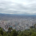 Bogota as seen from Monserrate | Photo taken by Bonnie S