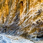 Gorge walls offer a view into the geological past | Photo taken by David B