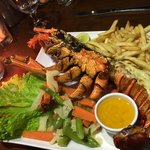 Lobster dinner. | Photo taken by Sylvanna C