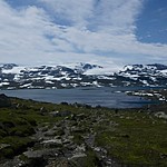 Hardangerjøkulen glacier | Photo taken by Roberta R