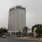 We stayed at Belle Vue Hotel on 2nd Circle, Amman | Photo taken by Linley V