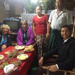 Lunch with local family  | Photo taken by Rachael W