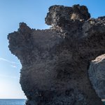 Volcanic sculptures in the caldera | Photo taken by David B