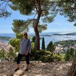 Hike up to the fortress; view from the fortress | Photo taken by Eva W