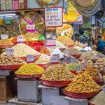 Nut Market, Old Delhi | Photo taken by Jean M