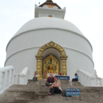 Pokhara Shanti Stupa | Photo taken by Ana R