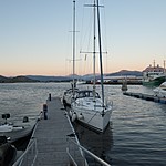 Kalvåg in the evening | Photo taken by Roberta R