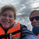 Enjoying the boat ride | Photo taken by Melody B