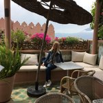 Roof top of riad | Photo taken by Christine L