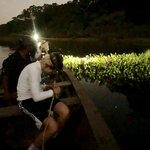 Night kayak at Condenado Lake | Photo taken by Elisa M