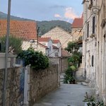 A neighborhood street in Hvar | Photo taken by Stephen G