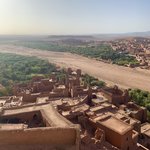 Aït Benhaddou. Ancient kasbahs in a fortress village | Photo taken by Rod K