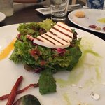 Greek salads are wonderful. | Photo taken by Rogene G