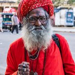 Holy Man , Jaipur | Photo taken by Jean M