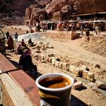Coffee in Petra | Photo taken by TC K