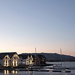 Kalvåg at night | Photo taken by Roberta R