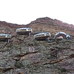 Hotel on the side of the mountain | Photo taken by Kristin M