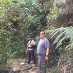Fred in Suman trekking adventure | Photo taken by Liz R