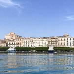 A boat view of Ortigia  | Photo taken by ingrid B