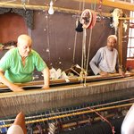 Weaving rugs | Photo taken by Maura S