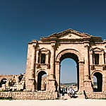 Ruins in Jerash | Photo taken by Jennifer K