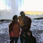 Behind Seljalandsfoss  | Photo taken by Rena H