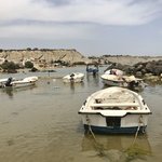 Checking out the abandoned boats  | Photo taken by ingrid B