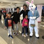 Easter Bunny at LAX | Photo taken by Nitin A