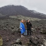 We made it and it feels like we're standing on the moon. | Photo taken by Bruce W