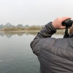 Rhino Sighting during Riverboat Tour | Photo taken by matthew h