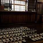 Footwear in Lobby | Photo taken by Joost S